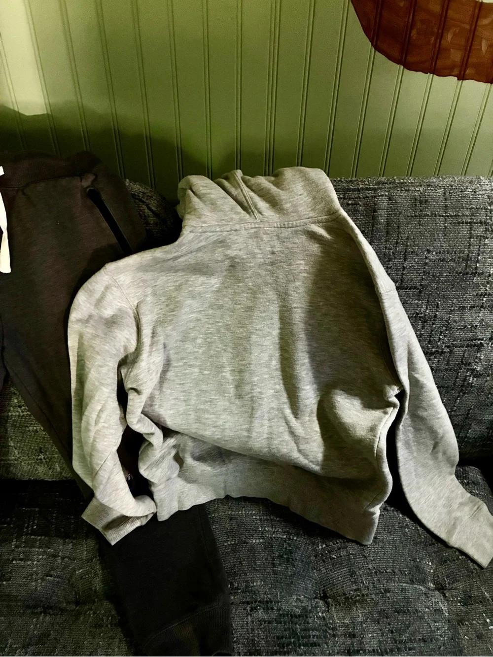 Champion Kids Hoodie & Jogger Set - Gray Hoodie with Charcoal Pants